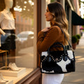 Wild West Duchess Western Cowhide Satchel Handbag