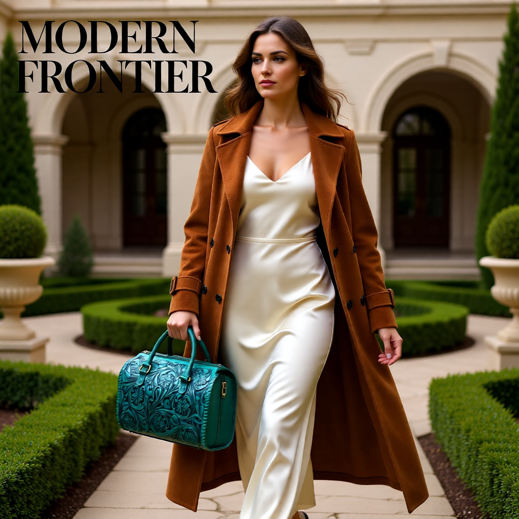 The Emerald Gem Barrel Bag