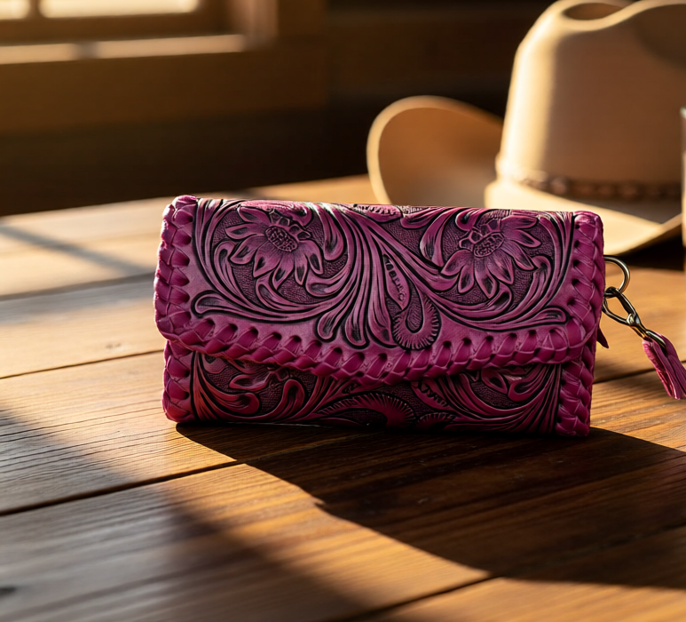 The Legacy Tooled Leather Women's Wallet