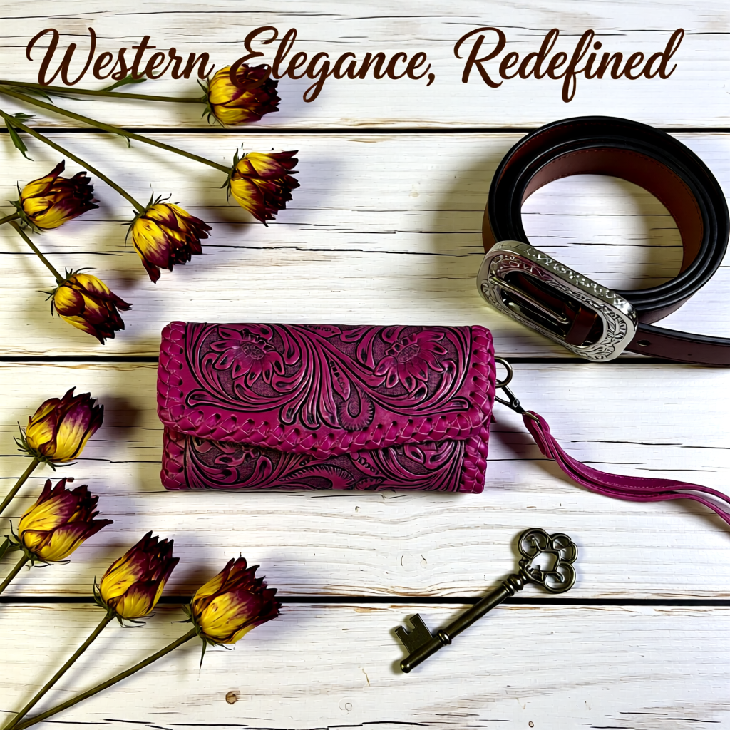 The Legacy Tooled Leather Women's Wallet
