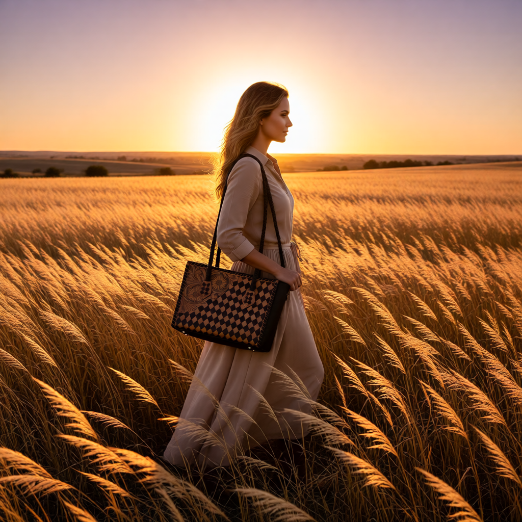 The Amber Belle – Leather Handbag