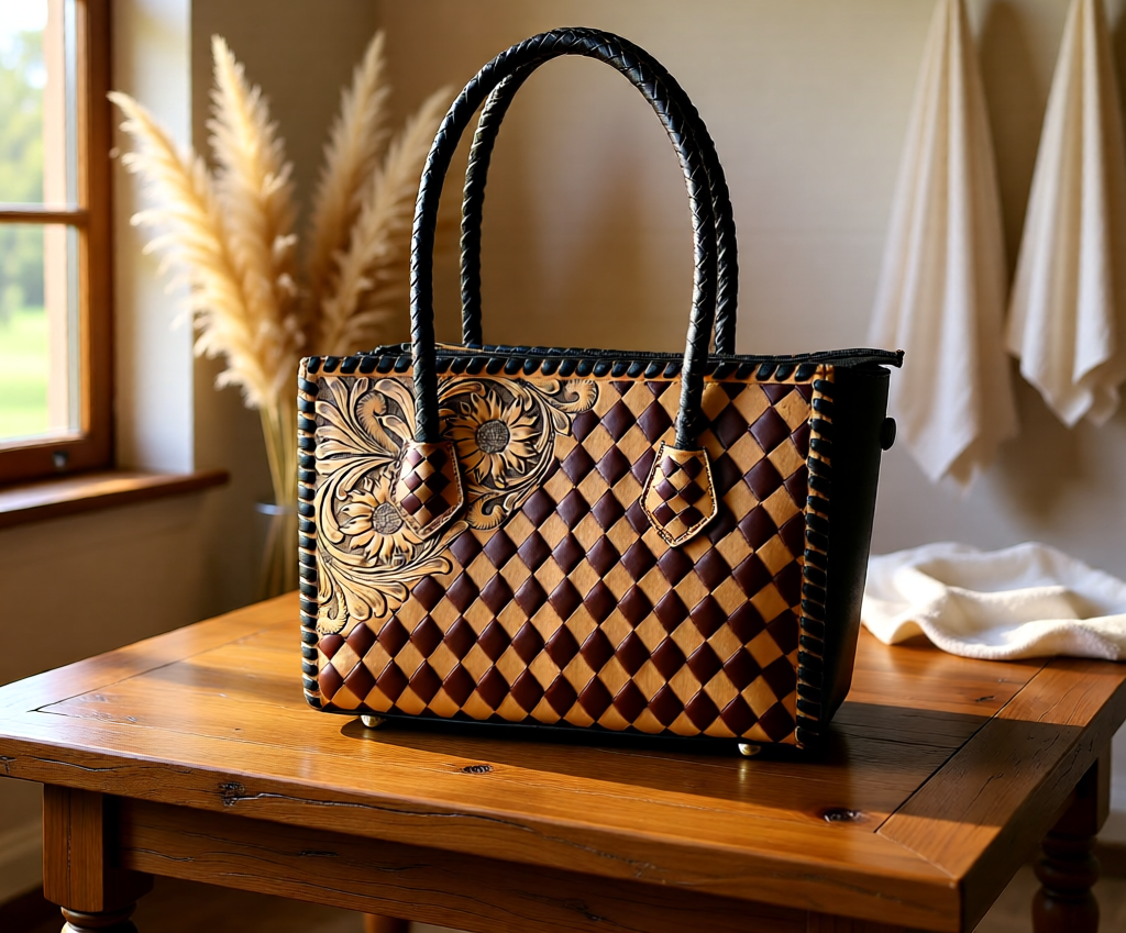 The Amber Belle – Leather Handbag
