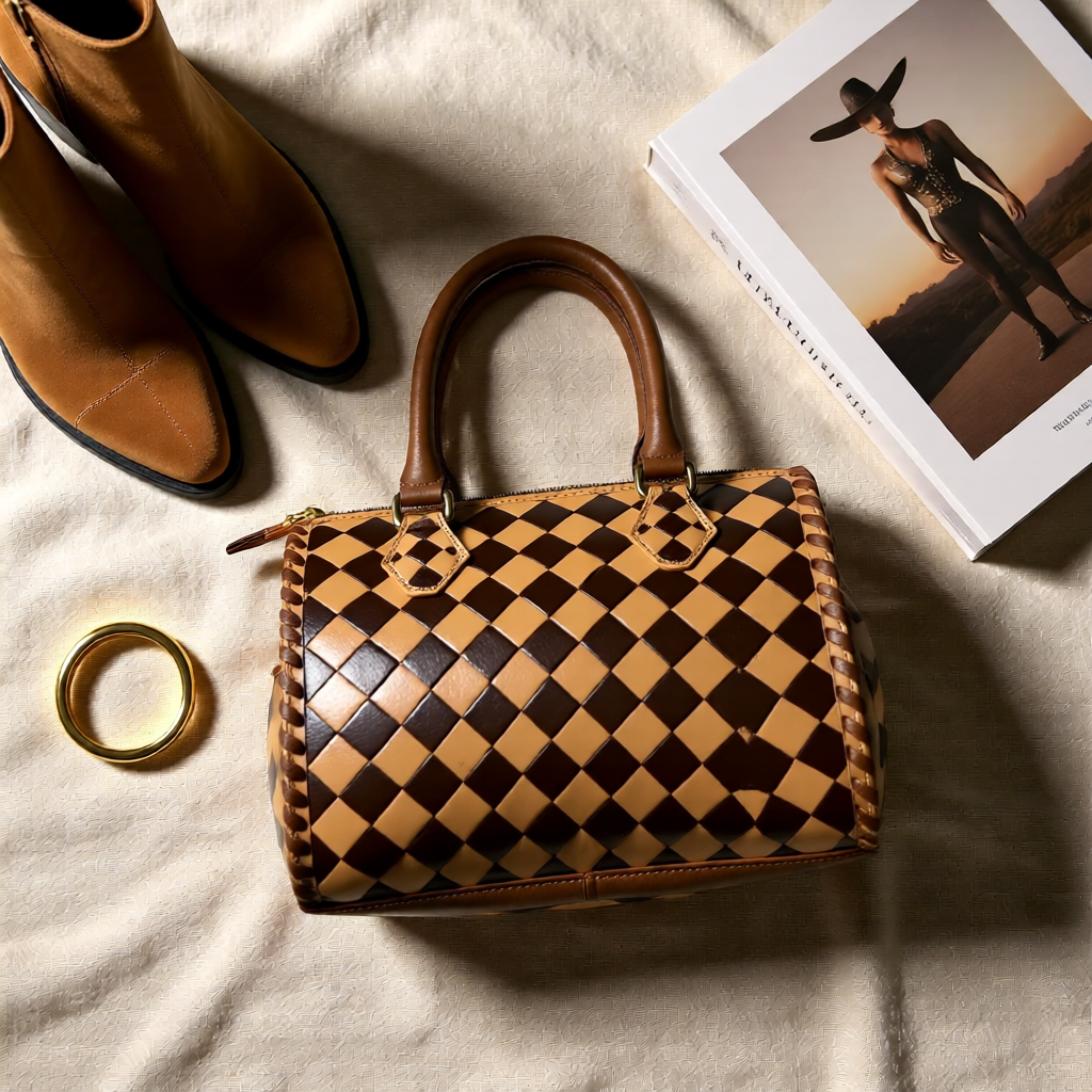 Peanut Butter & Diamonds Satchel