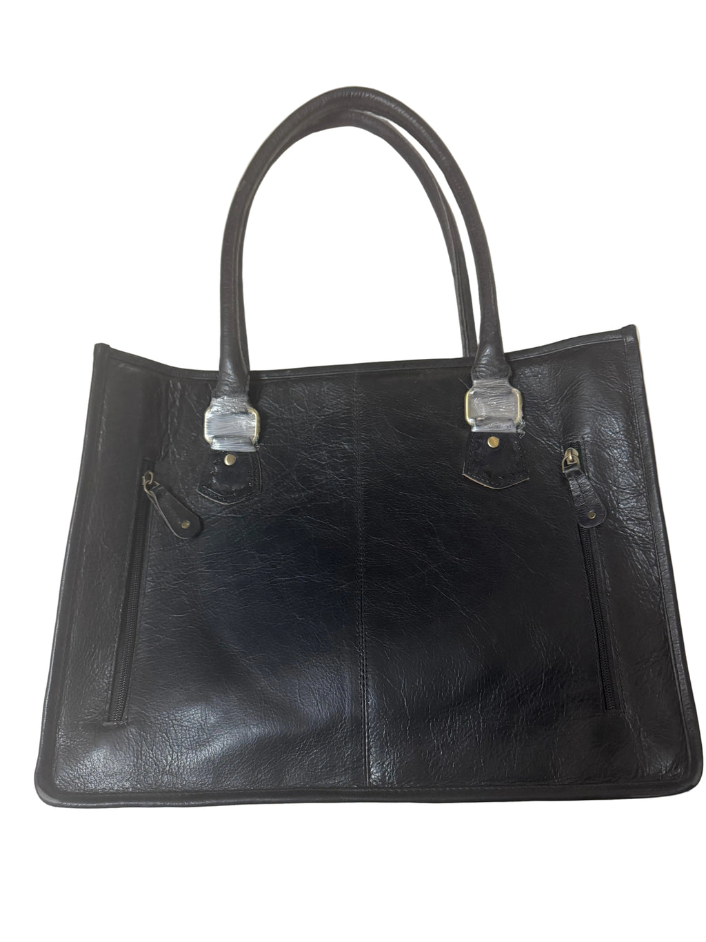The Buckle Belle – Custom Cowhide Tote