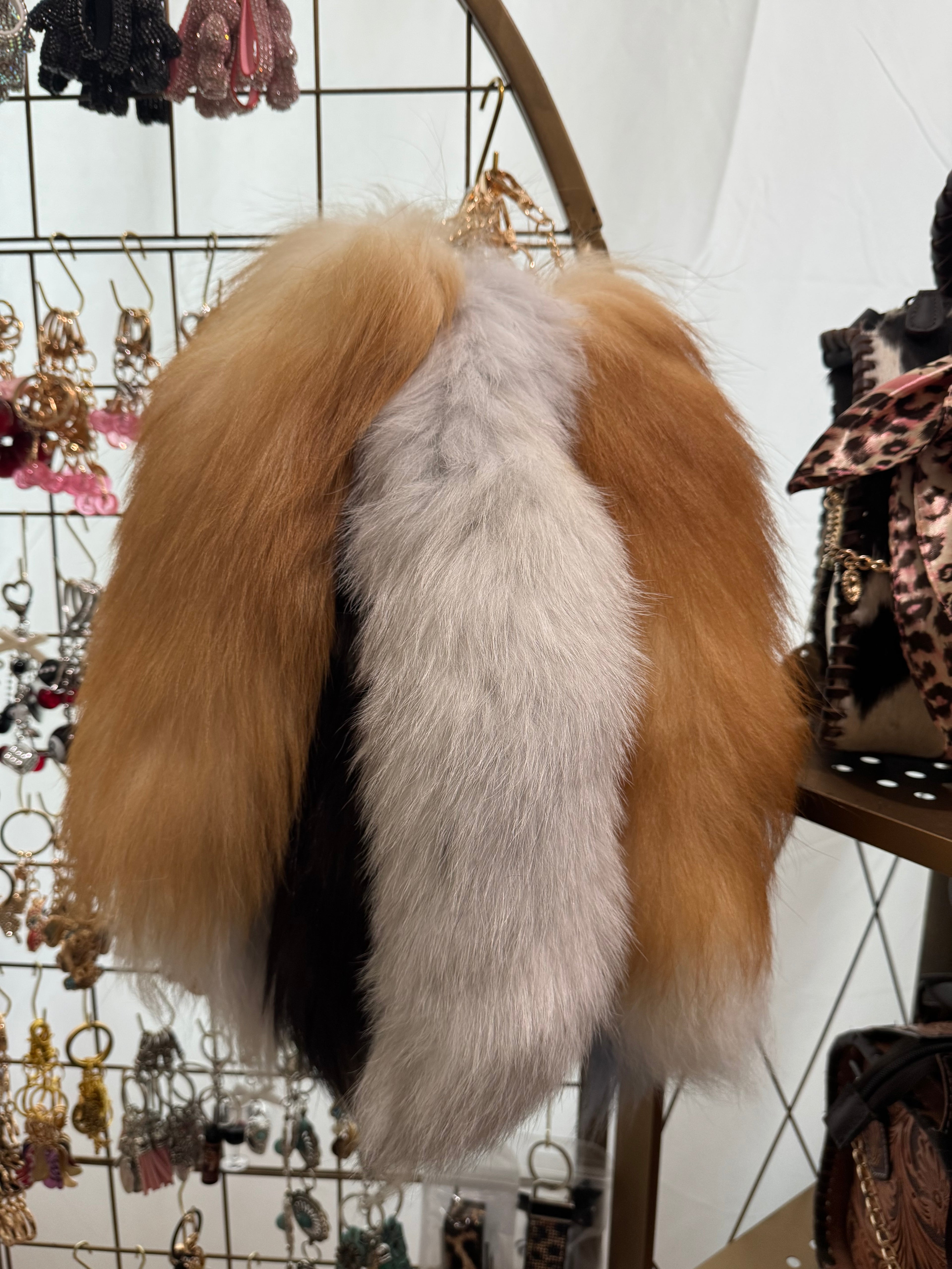 The Wild Luxe Tail – Faux Fur Bag Charm