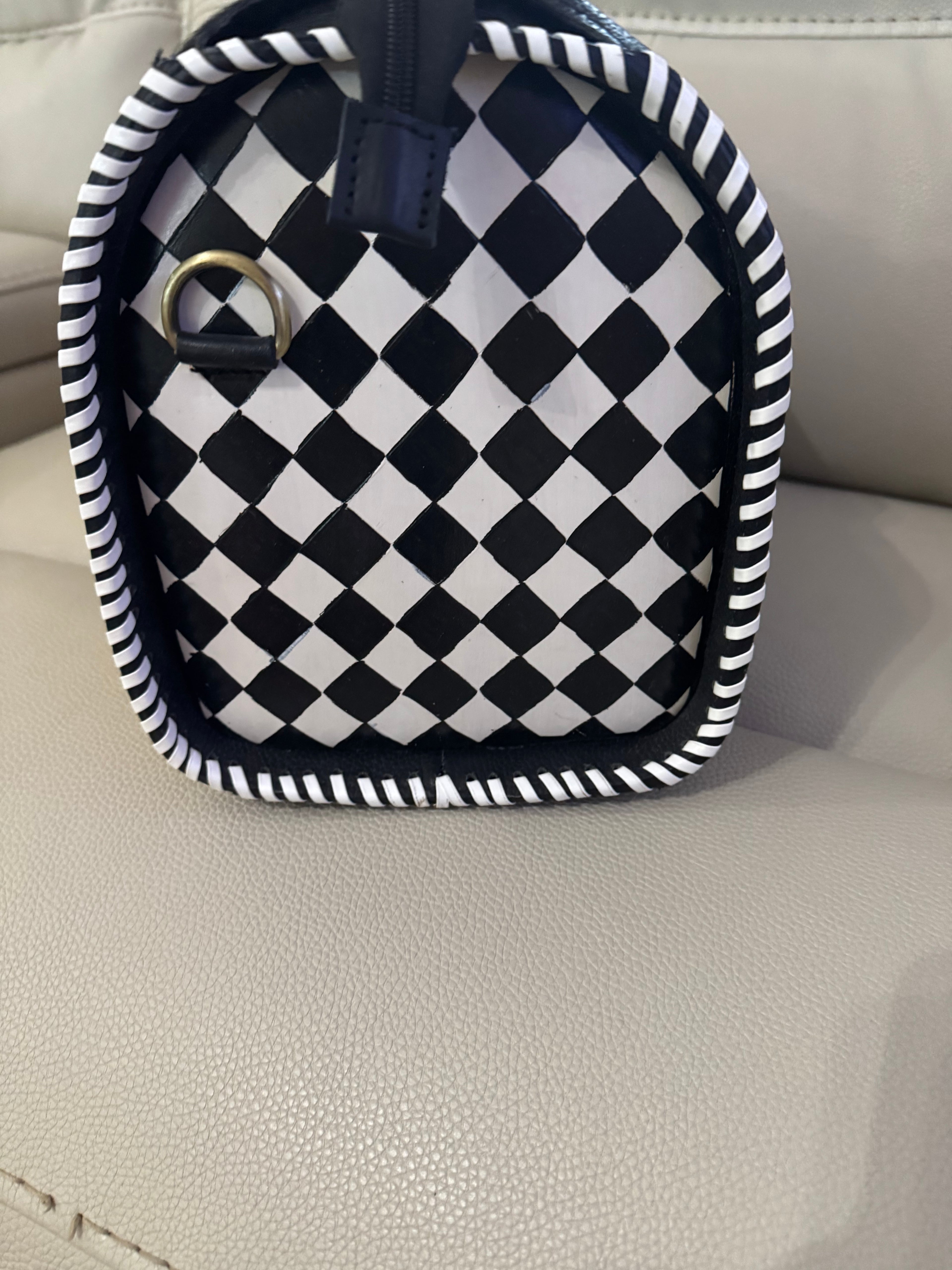 The Cherry Jackpot Bag – Hand-Tooled Cowhide Handbag