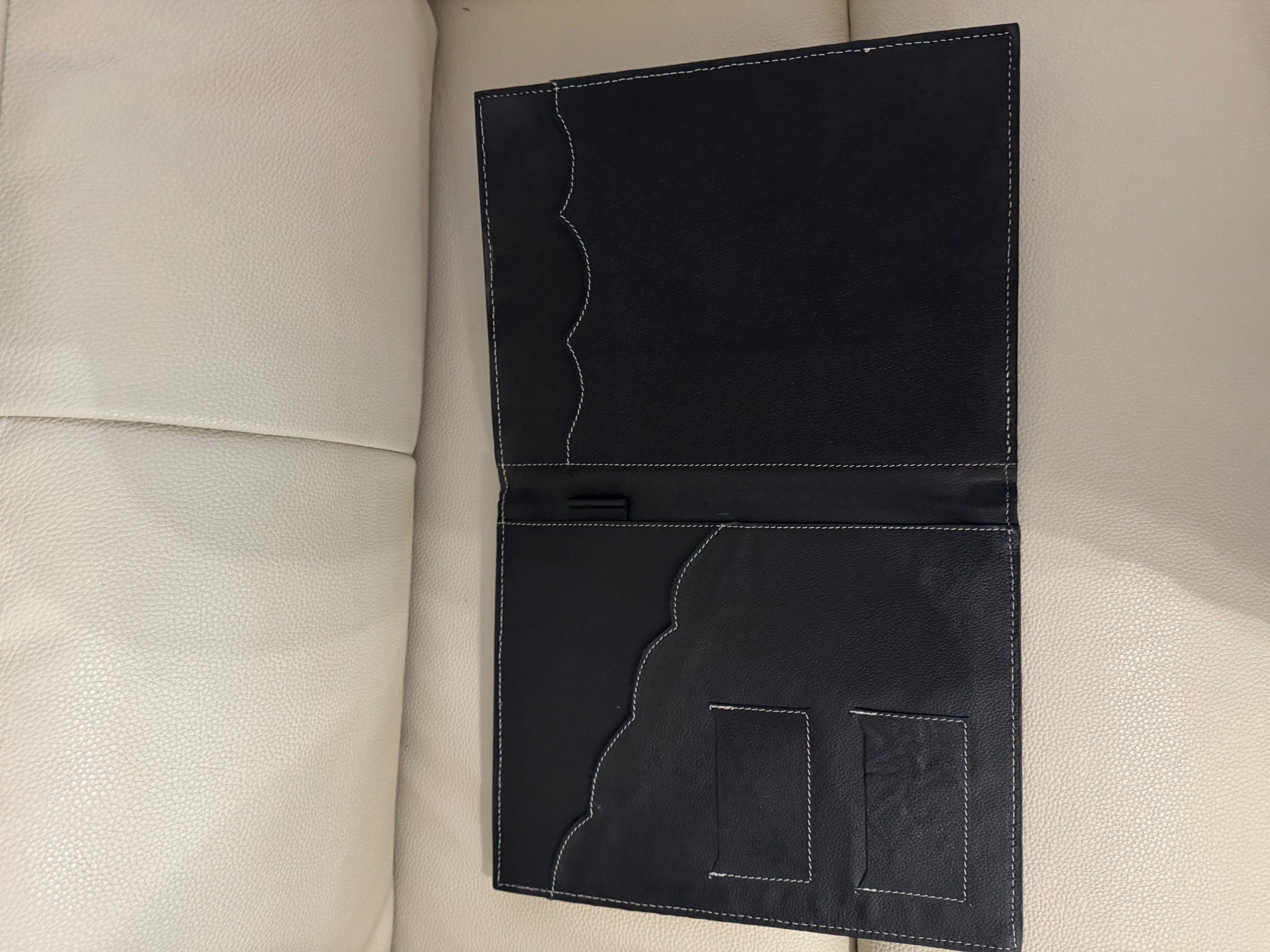 The Wild Card Portfolio Hair-On-Hide & Hand-Tooled Leather Executive Portfolio