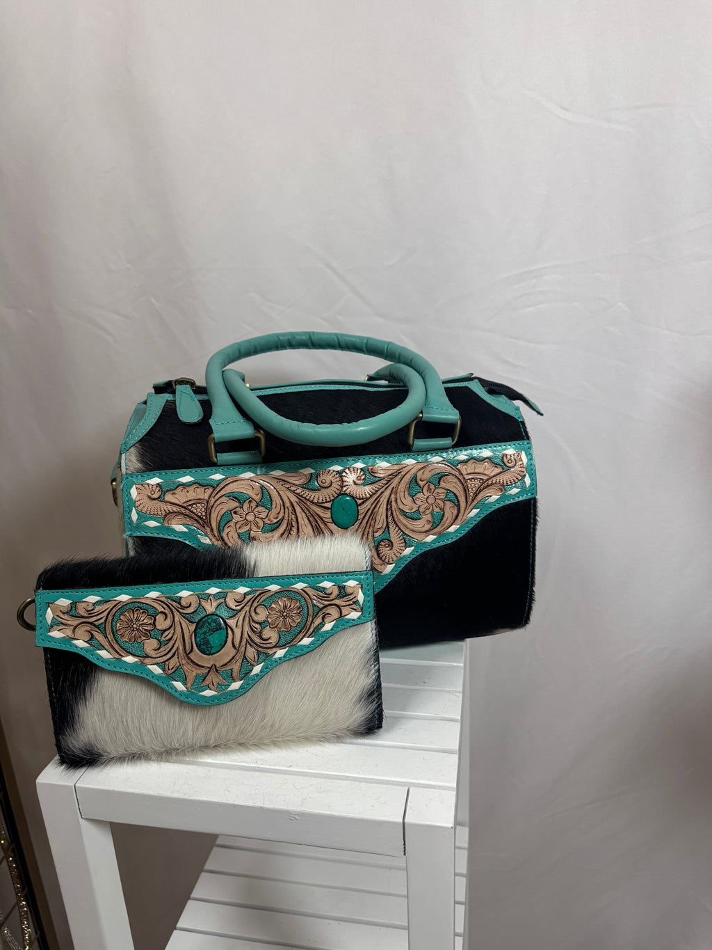 Medium Speedy Handbag & Matching Wallet Complete Collection Set Live