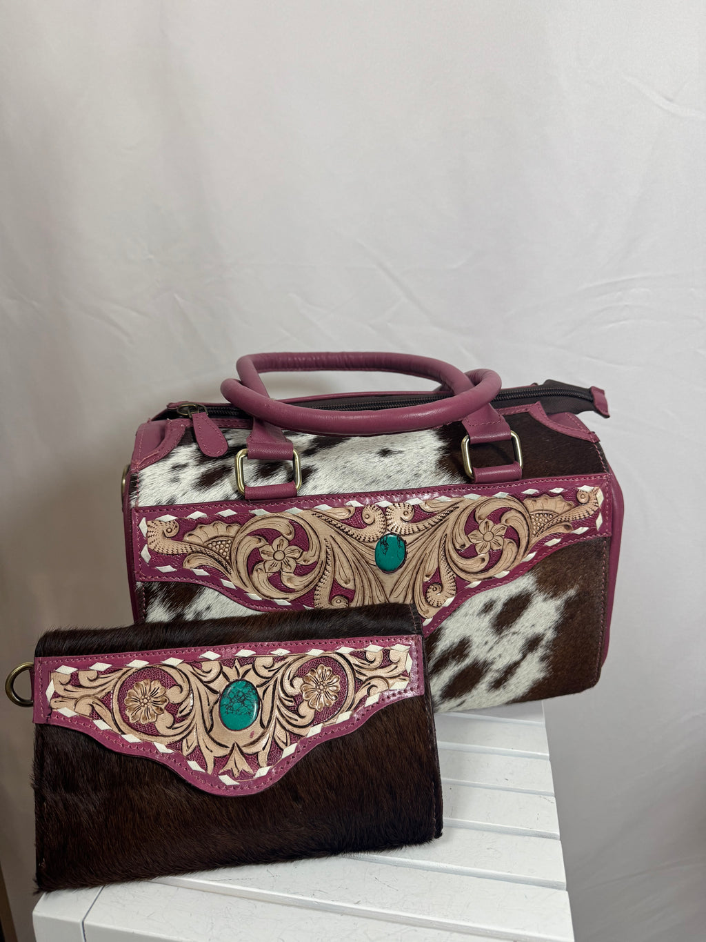 Medium Speedy Handbag & Matching Wallet Complete Collection Set Live