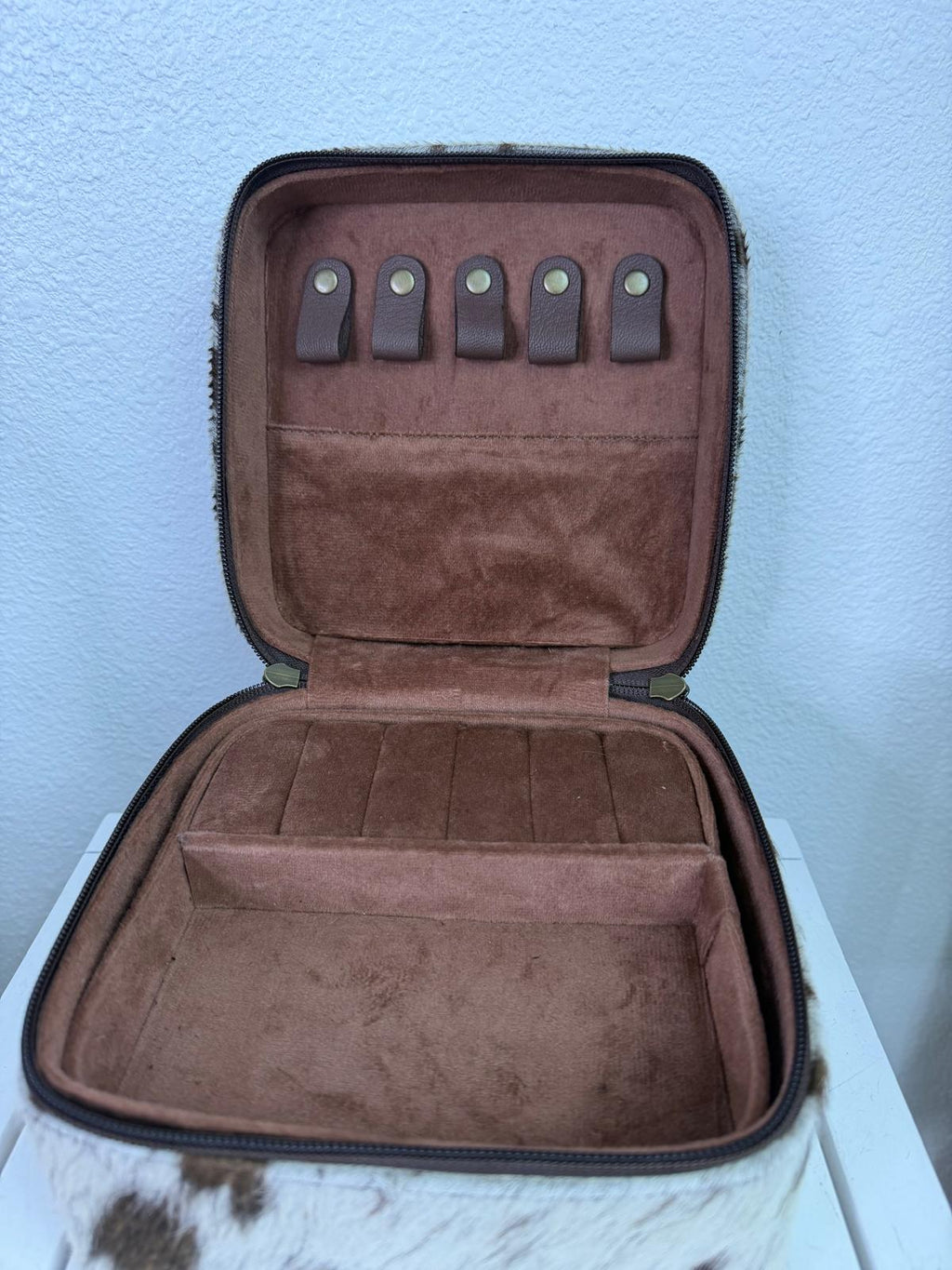 Prairie Treasures Collection – Western Hair-on-Hide Jewelry Box
