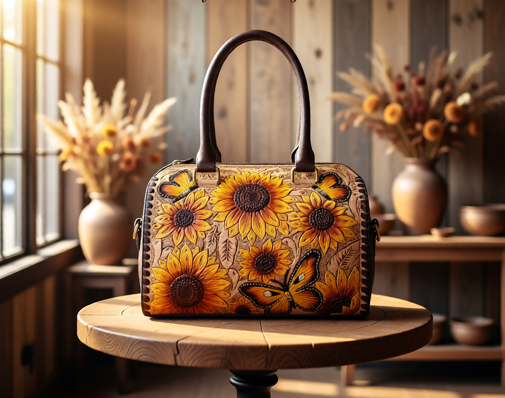 Golden Monarch Speedy Women's Handbag