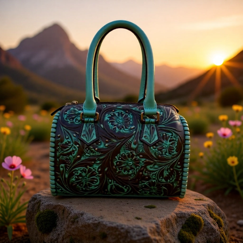 Turquoise Trails Speedy Women's Handbag