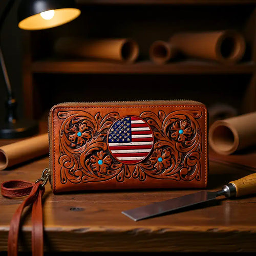 America 250 Flag Wallet