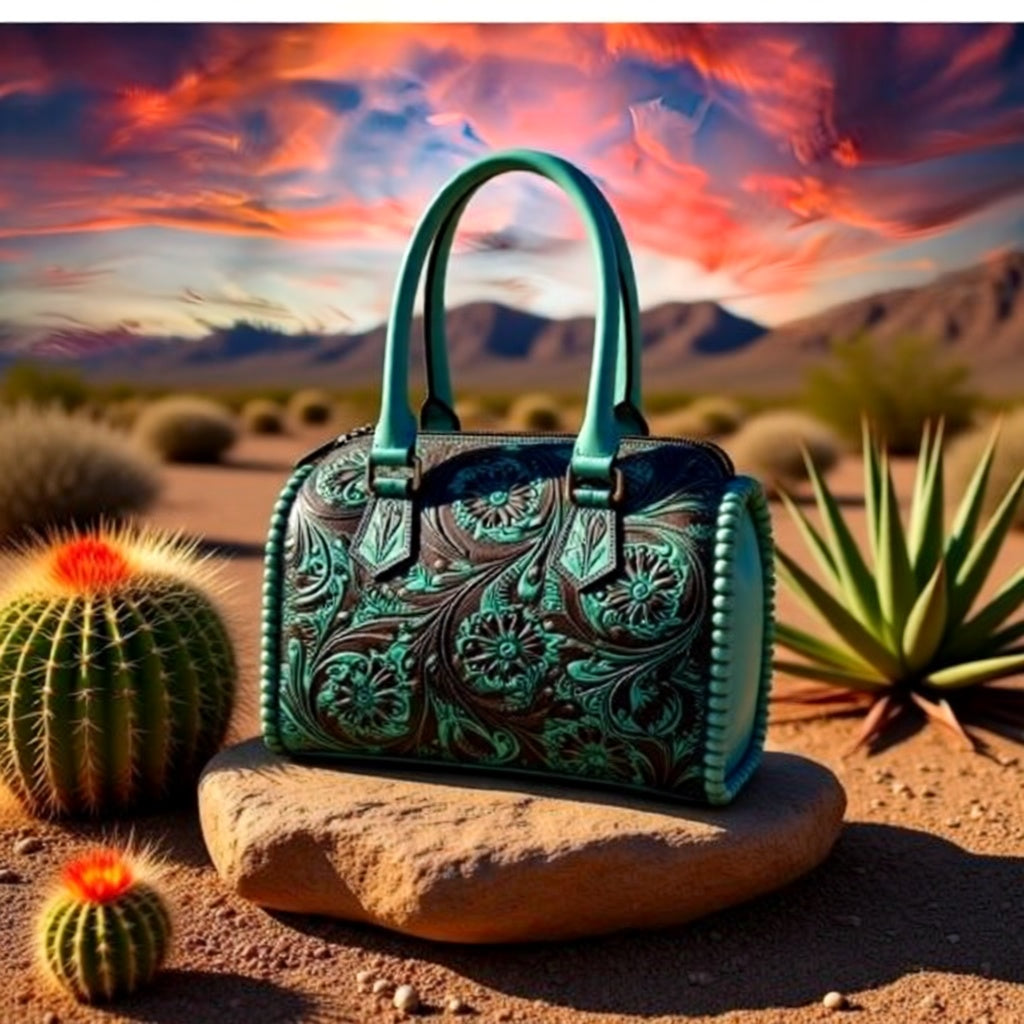 Turquoise Trails Speedy Women's Handbag