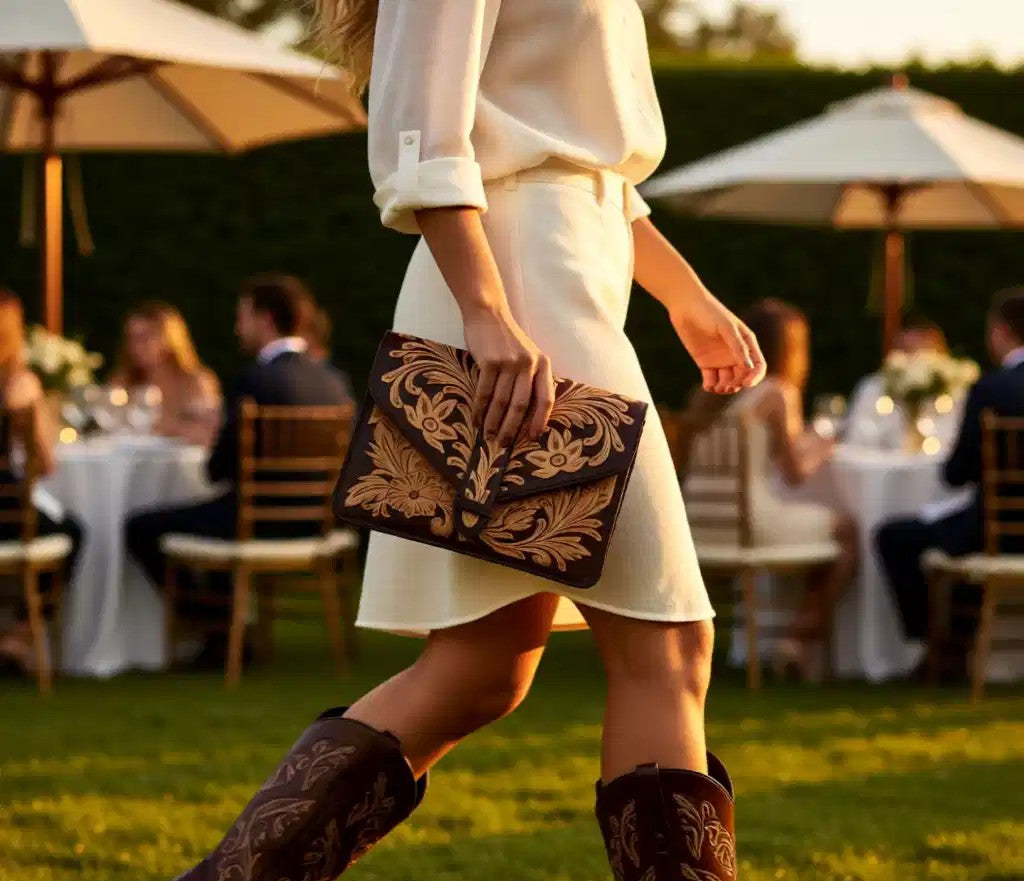 Prairie Grace Crossbody Clutch Women's Handbag