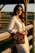 Prairie Grace Crossbody Clutch Women's Handbag