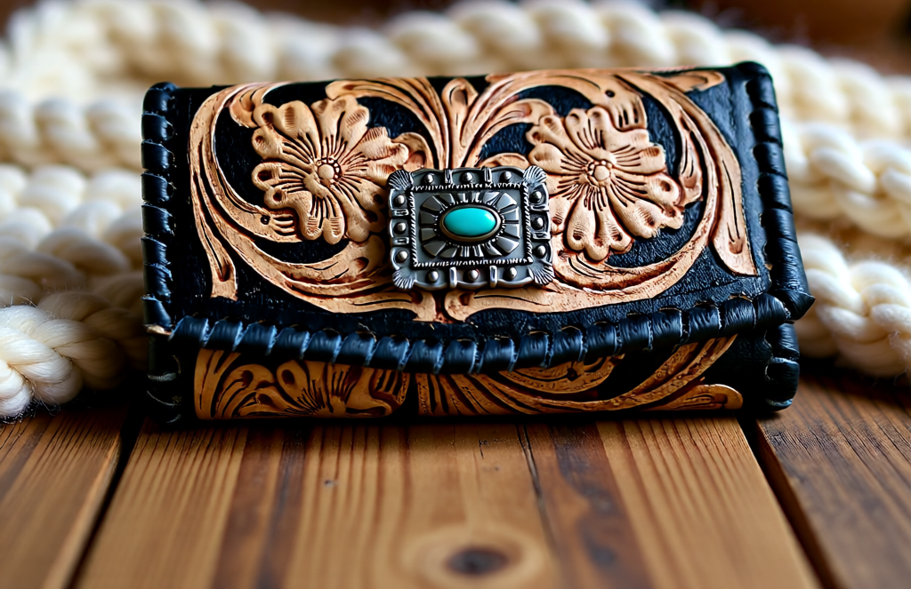Assorted Large Wallets With Conch