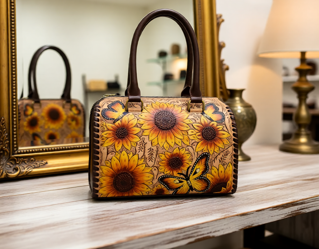 Golden Monarch Speedy Women's Handbag