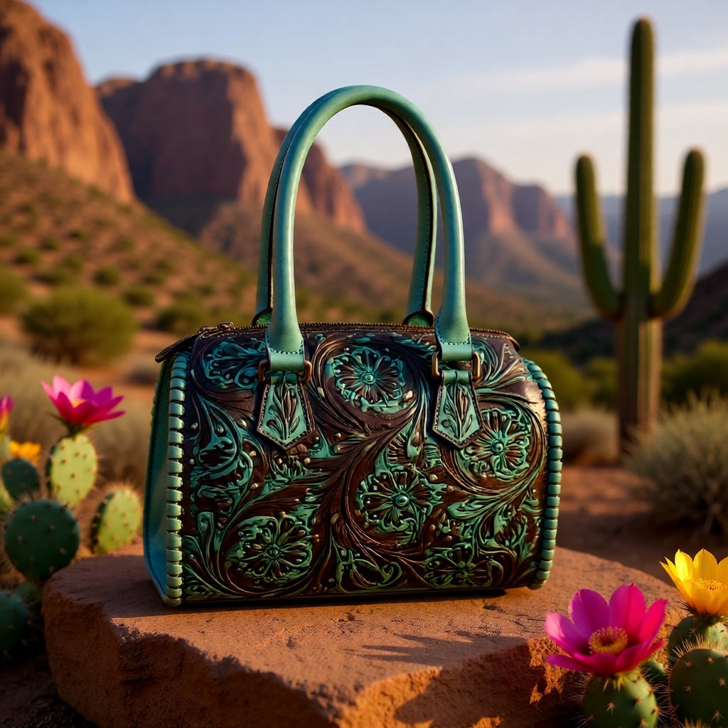 Turquoise Trails Speedy Women's Handbag