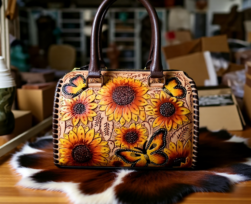 Golden Monarch Speedy Women's Handbag