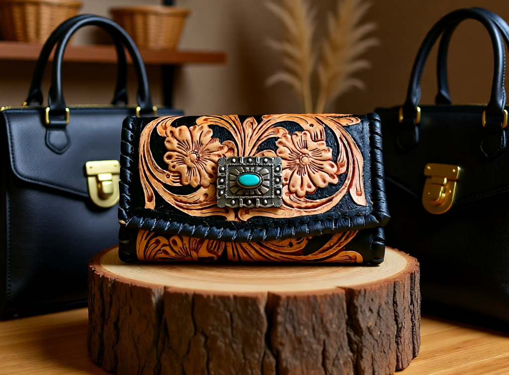 Assorted Large Wallets With Conch